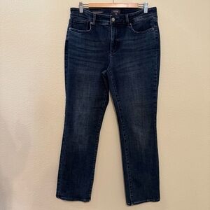 NYDJ Women's Dark Blue Straight Leg Jeans